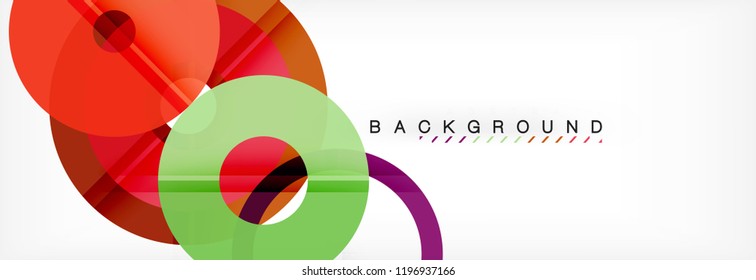Modern geometrical abstract background, vector illustration