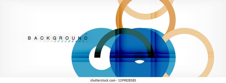 Modern geometrical abstract background, vector illustration
