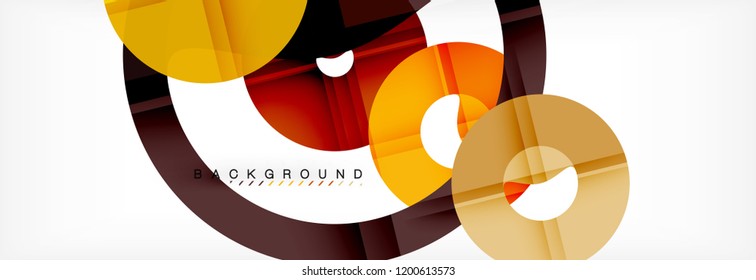 Modern geometrical abstract background, vector illustration