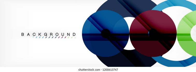 Fundo abstrato geométrico moderno, ilustração vetorial