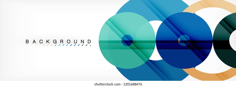 Modern geometrical abstract background, vector illustration