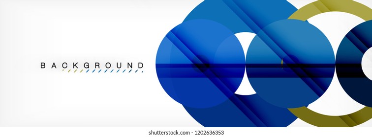 Modern geometrical abstract background, vector illustration