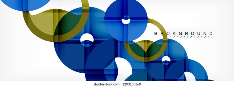 Modern geometrical abstract background, vector illustration