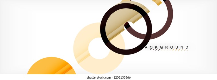 Modern geometrical abstract background, vector illustration