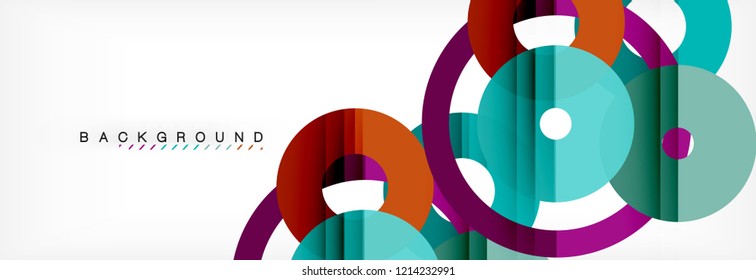 Fondo abstracto geométrico moderno, ilustración vectorial