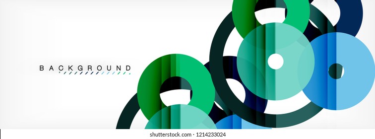 Modern geometrical abstract background, vector illustration