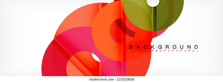 Modern geometrical abstract background, vector illustration