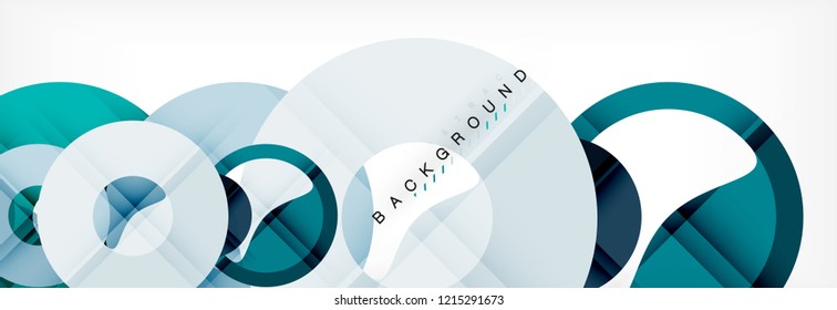 Modern geometrical abstract background, vector illustration