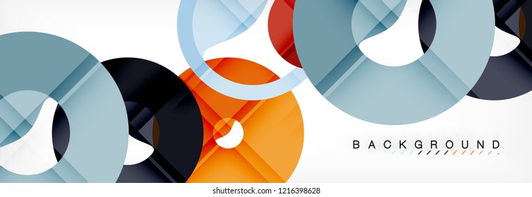 Fondo abstracto geométrico moderno, ilustración vectorial