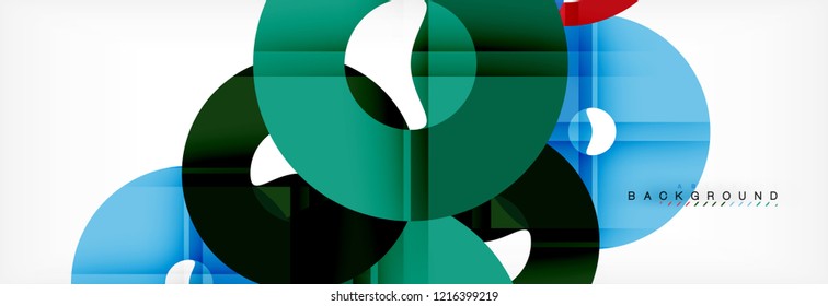 Fondo abstracto geométrico moderno, ilustración vectorial
