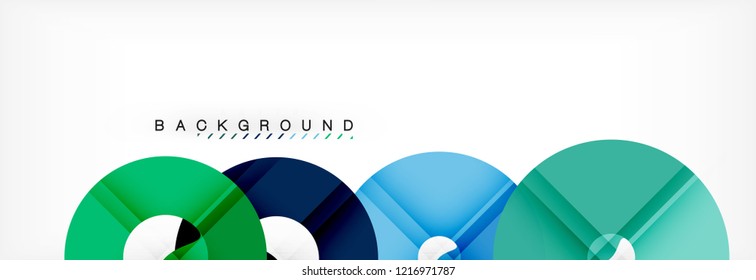 Moderner, geometrischer abstrakter Hintergrund, Vektorgrafik
