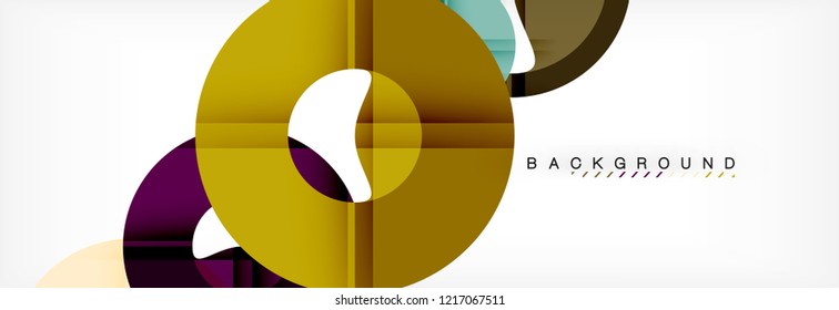 Fondo abstracto geométrico moderno, ilustración vectorial