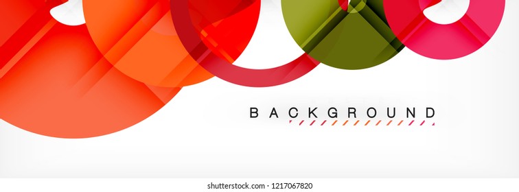 Modern geometrical abstract background, vector illustration