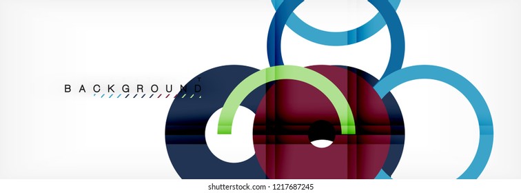 Modern geometrical abstract background, vector illustration