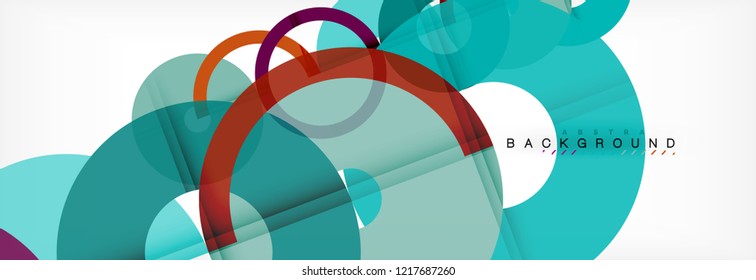 Modern geometrical abstract background, vector illustration