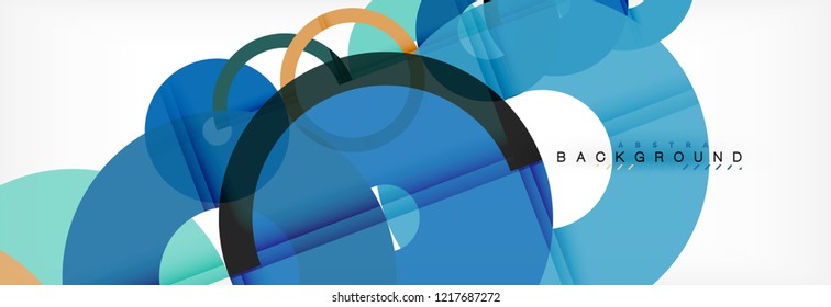 Modern geometrical abstract background, vector illustration