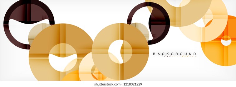 Modern geometrical abstract background, vector illustration