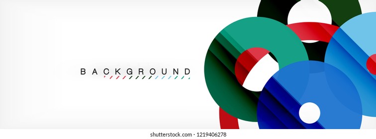 Modern geometrical abstract background, vector illustration