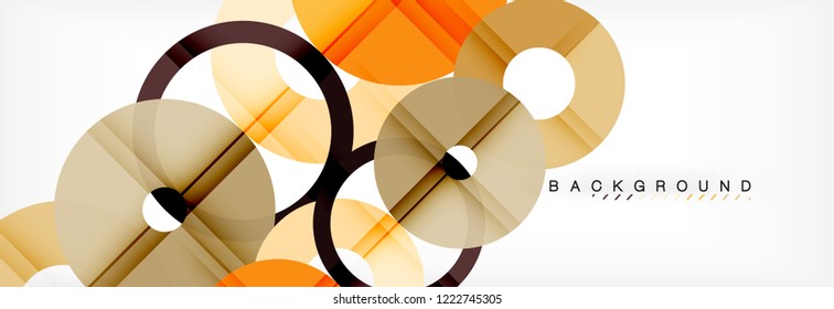 Fondo abstracto geométrico moderno, ilustración vectorial