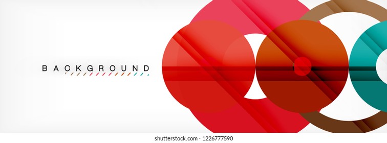Fondo abstracto geométrico moderno, ilustración vectorial