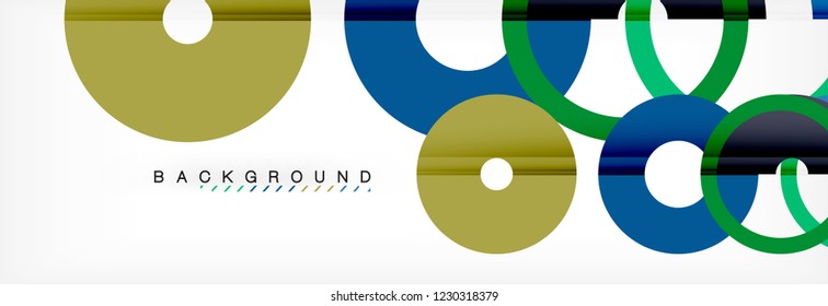 Modern geometrical abstract background, vector illustration