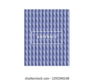 Modern geometrical abstract background - Vector