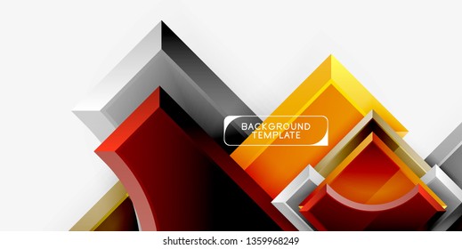 Fondo abstracto geométrico moderno. Diseño mínimo de vectores