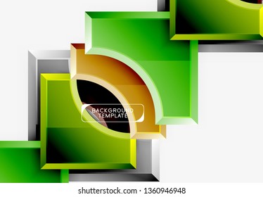 Fondo abstracto geométrico moderno. Diseño mínimo de vectores