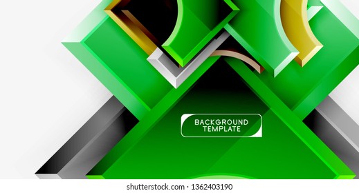 Fondo abstracto geométrico moderno. Diseño mínimo de vectores