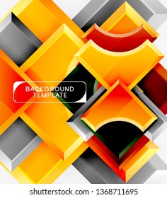 Fondo abstracto geométrico moderno. Diseño mínimo de vectores
