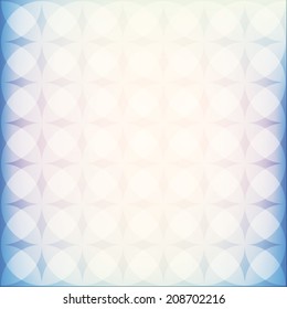 Modern geometrical abstract background. Vector illustration