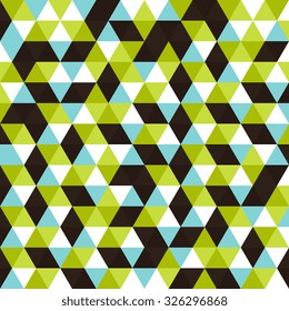 Modern geometrical abstract background - Vector