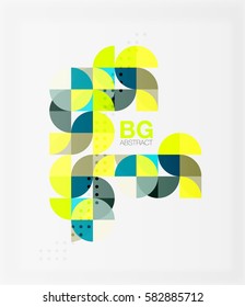 Modern geometrical abstract background. Vector template background for workflow layout, diagram, number options or web design