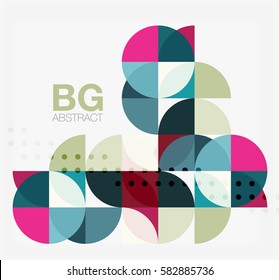 Fondo abstracto geométrico moderno. Fondo de plantilla de vector para diseño de flujo de trabajo, diagrama, opciones de número o diseño web