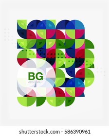 Fondo abstracto geométrico moderno. Fondo de plantilla de vector para diseño de flujo de trabajo, diagrama, opciones de número o diseño web