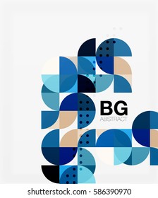 Fondo abstracto geométrico moderno. Fondo de plantilla de vector para diseño de flujo de trabajo, diagrama, opciones de número o diseño web