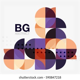 Fondo abstracto geométrico moderno. Fondo de plantilla de vector para diseño de flujo de trabajo, diagrama, opciones de número o diseño web
