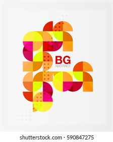 Moderner, geometrischer abstrakter Hintergrund. Vektorvorlagenhintergrund für das Workflowlayout, -diagramm, -nummeroptionen oder Webdesign