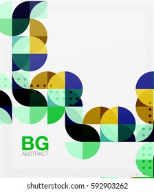 Modern geometrical abstract background. Vector template background for workflow layout, diagram, number options or web design
