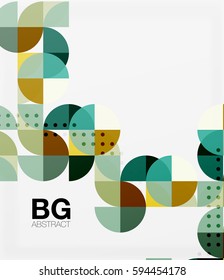 Modern geometrical abstract background. Vector template background for workflow layout, diagram, number options or web design