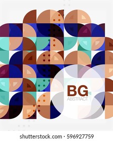 Modern geometrical abstract background. Vector template background for workflow layout, diagram, number options or web design