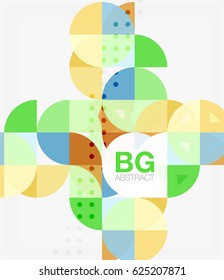 Modern geometrical abstract background. Vector template background for workflow layout, diagram, number options or web design