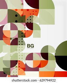 Fondo abstracto geométrico moderno. Fondo de plantilla de vector para diseño de flujo de trabajo, diagrama, opciones de número o diseño web