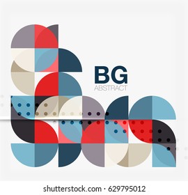 Fondo abstracto geométrico moderno. Fondo de plantilla de vector para diseño de flujo de trabajo, diagrama, opciones de número o diseño web