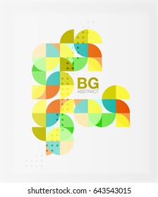 Modern geometrical abstract background. Vector template background for workflow layout, diagram, number options or web design