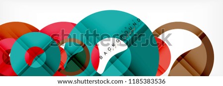 Image, Stock Photo Three dimensions