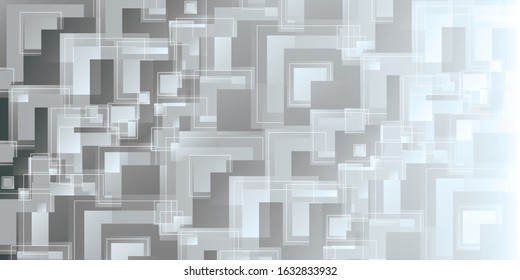 Modern geometrical abstract gray background