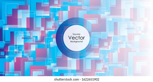 Modern geometrical abstract square background