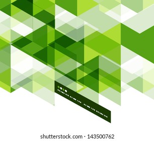 Modern geometrical abstract vector template