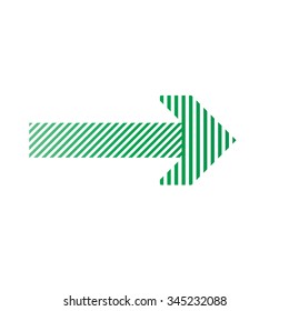 Modern Geometrical Arrow Design Template .